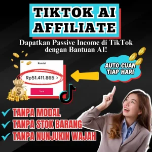 cara mendapatkan uang dari internet di platform tiktok affiliate